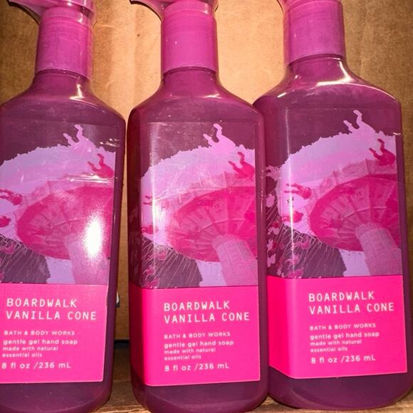 Bath and Body Works Boardwalk Vanilla Cone hand soap